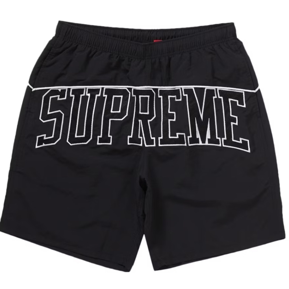 Supreme Arc Water Short - Black Small - Authentic